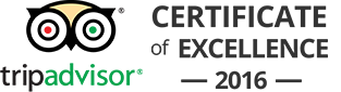 TripAdvisor - Certificate of Excellence 2016